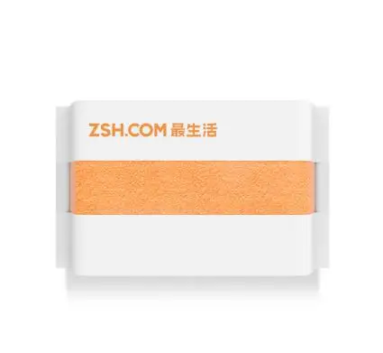 orange Xiaomi ZSH полиэфирное антибактериальное полотенце Young Series хлопок 5 цветов высоко половик полотенце для лица - Цвет: orange