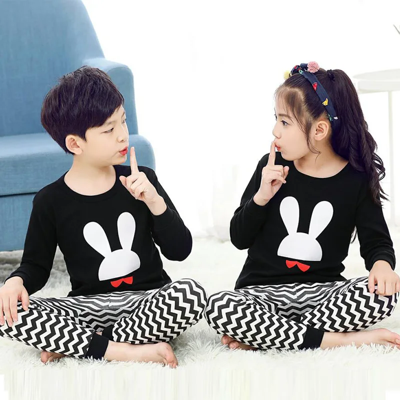 

Cotton Long Sleeve Baby Girls Clothes Boys Pajamas Children Cartoon Pajamas Sets Baby Sleepwear Pajamas Kids for Boys Nightwear