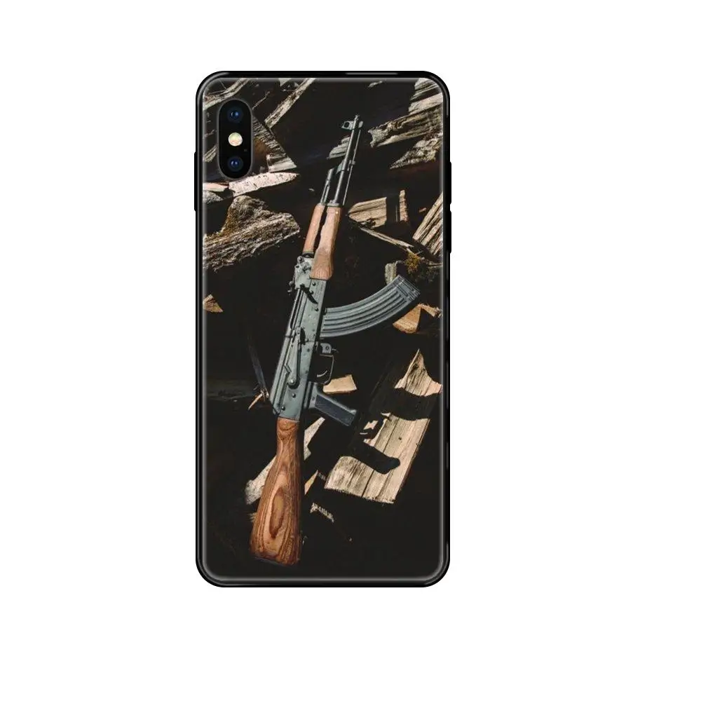 Для Huawei Honor 6A 7A 7X 8C 8X 9 9A 9I 9X 10 10I 20 20I 20S Lite Pro PIN Paris Ak47 Ak 47 M16 разумная цена черный мягкий