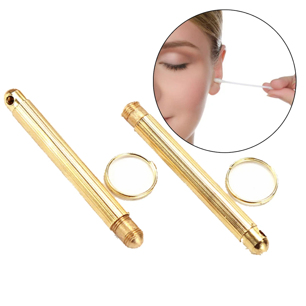 Металлические складные ушные ложки Золотое ухо палочки инструмент артефакт