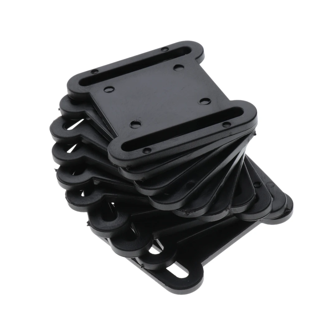 10 шт. пластиковые пряжки ремня Регулируемый зажим для скалолазания Arborist Backpacking |