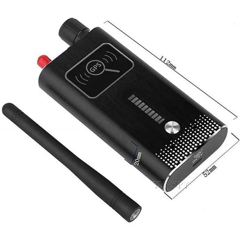 

T6000 RF Signal Detector Anti Candid Hidden Camera Spy Gadgets Espias GSM GPS Tracker Wireless Audio Bug for Wiretapping Finder