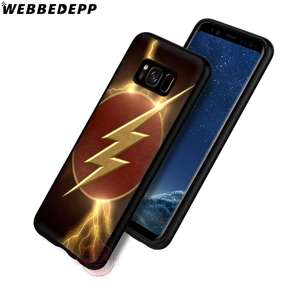 WEBBEDEPP вспышка мягкий чехол для телефона с изображением цветов Samsung S6 S7 край S8 S9 S10