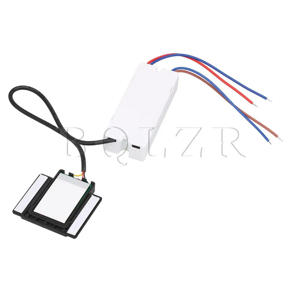 BQLZR AC100-240V вкл/выкл зеркало изолированный сенсорный выключатель TQ-301SW для лампы освещения
