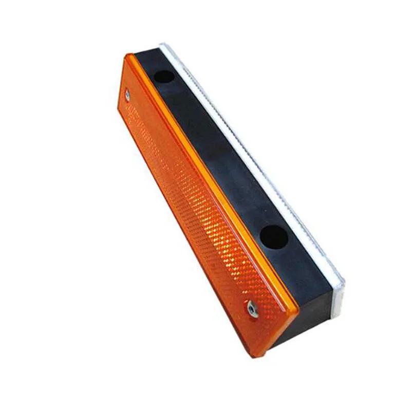 Дорожное белое Янтарное ограждение дорожное отражающее устройство