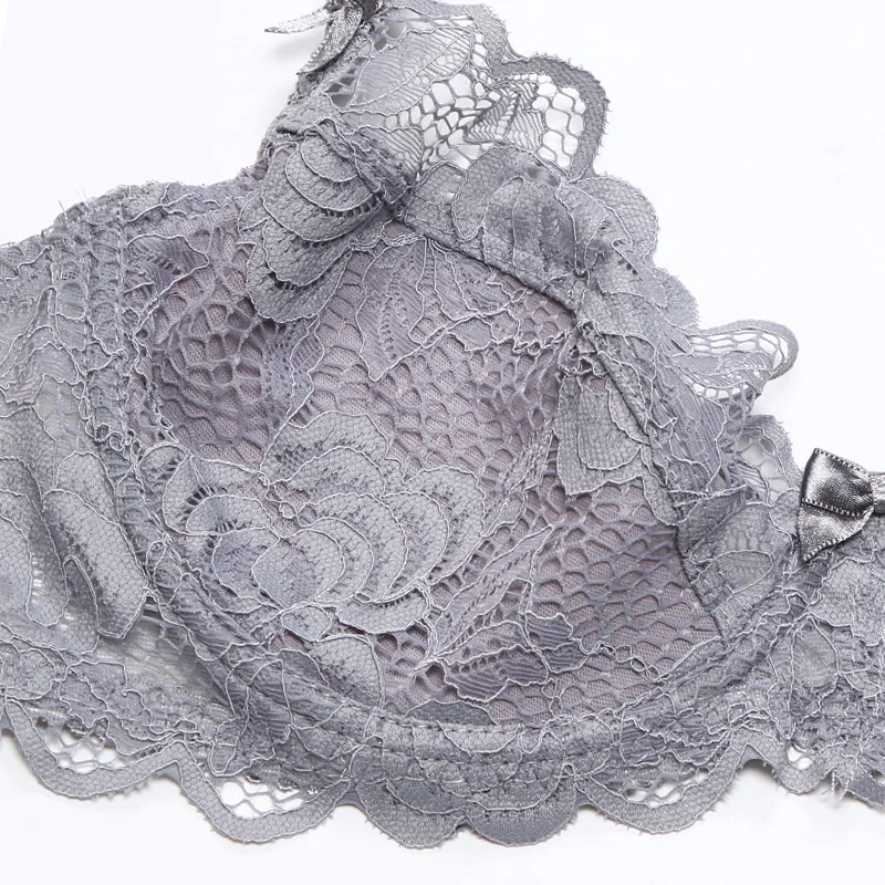 【 2 для 10% OFF】Plunge сексуальное нижнее белье кружевной бюстгальтер на косточках и