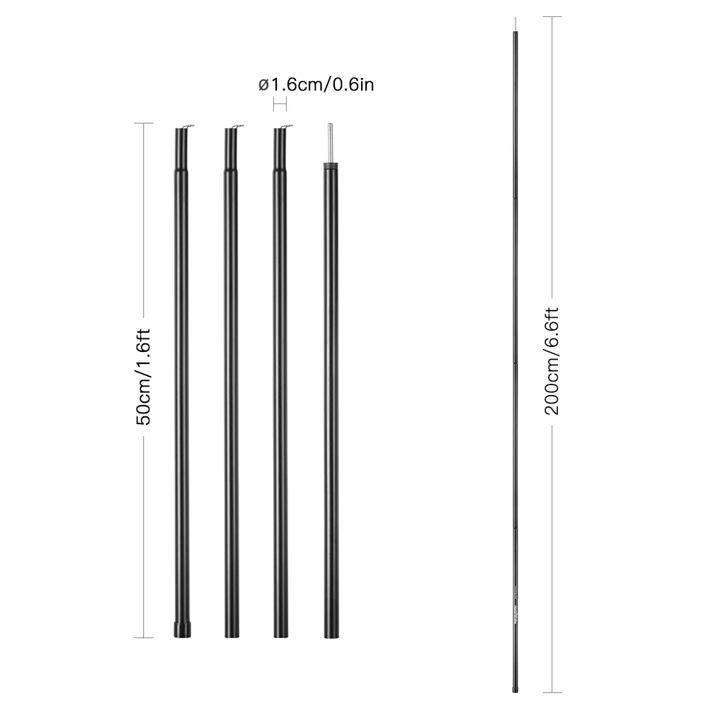 Стержни для палатки оборудование навес брезентовые стойки стержни железный