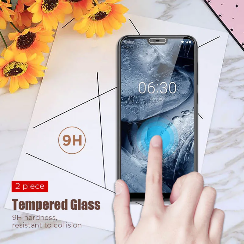 Защитное стекло для Nokia прозрачное 3 1 2 Plus 1/2 шт.|Защитные стёкла и плёнки