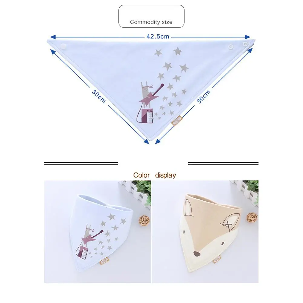 

Baby Bib/ Bibdana Triangle Cotton Towel Baby Eating Accessory Infant Burp Cloths