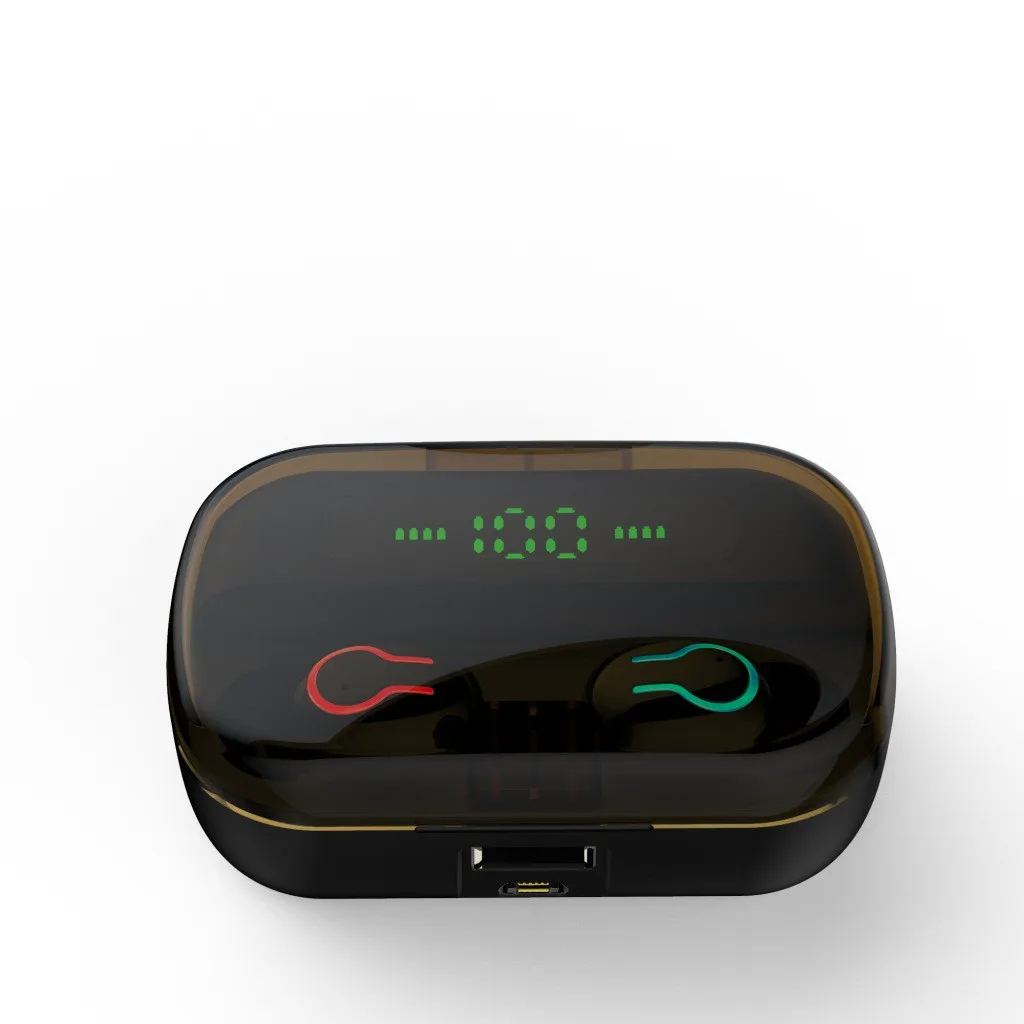 Беспроводные наушники 50 # Bluetooth 5 0 TWS гарнитура Hi Fi мини для спорта и бега поддержка