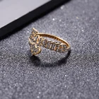 Персонализированное кольцо со льдом для помолвки, обручальное кольцо ручной работы с цирконием, микро проложить кольца, простое роскошное кольцо для женщин, на заказ