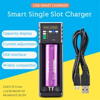 18650 battery charger for liion battery smart charger usb plug fully automatic power off fast charging portable chargers