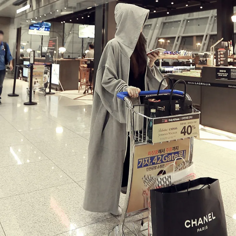 LANMREM 2020 весеннее Новое повседневное модное женское пальто свободного кроя плюс