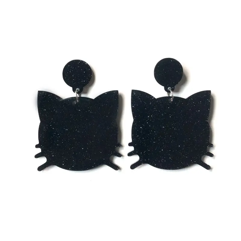 Женские акриловые серьги гвоздики в стиле хип хоп|Серьги-гвоздики| |