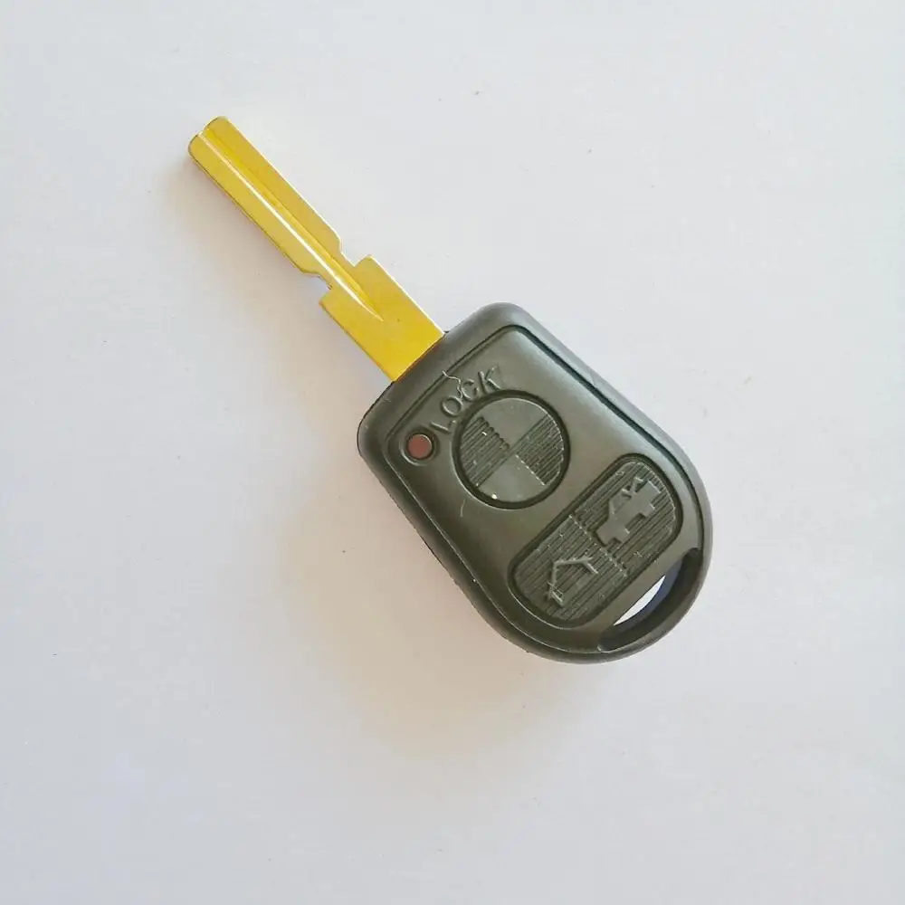 Чехол для ключей с дистанционным управлением 3 кнопки BMW 5 7 серии Z3 E46 E39 E38 740iL 740i 323i