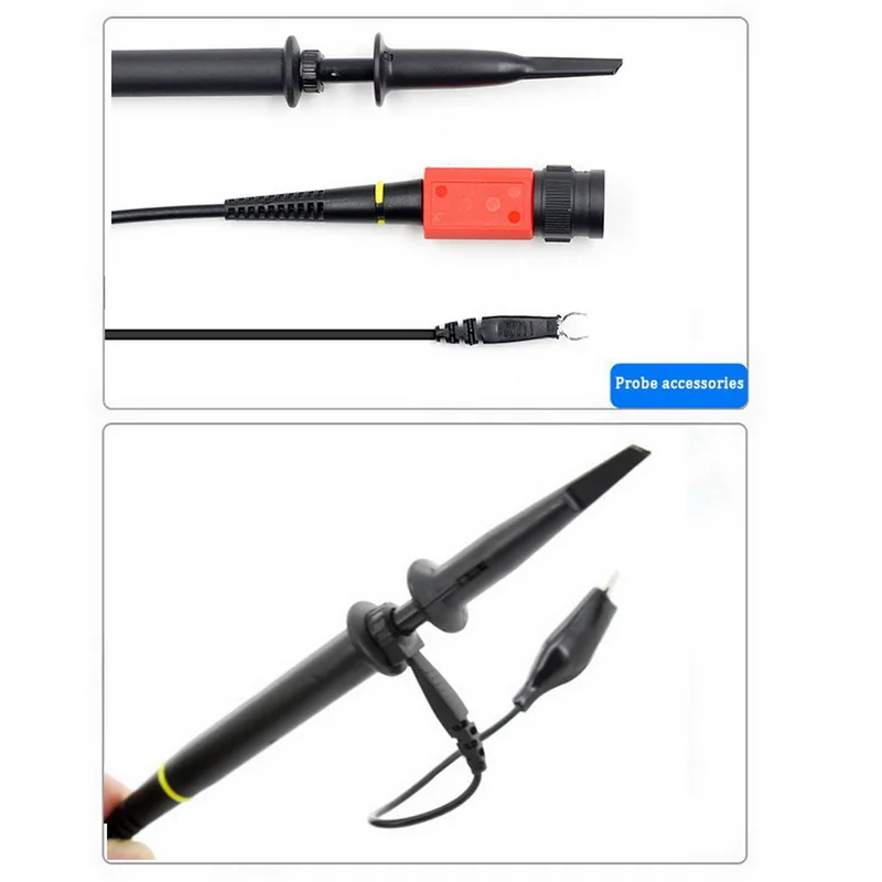 P4100 100MHz осциллограф область клип зонд Тестовые провода Высокая точность