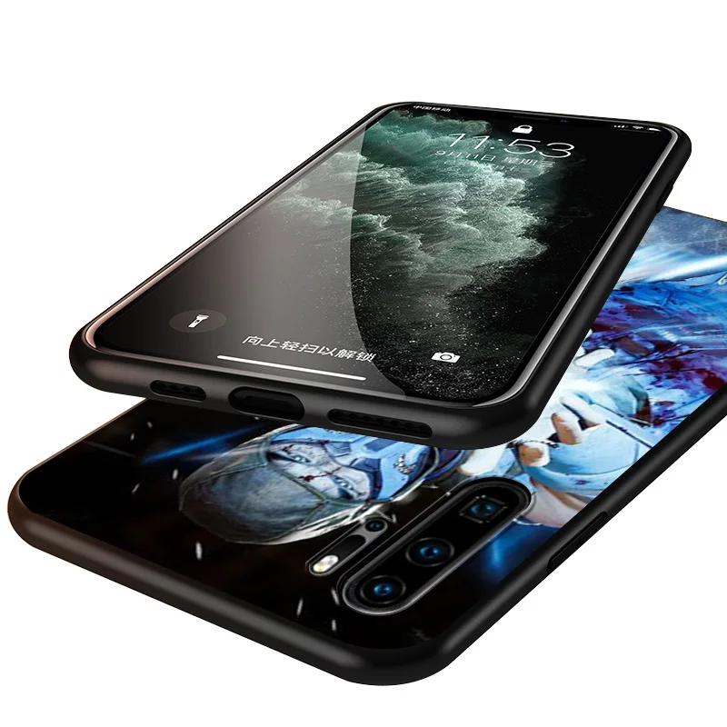 Крутой черный чехол Mortal Kombat для Huawei P40 P30 P20 P10 P9 P8 Lite E 5G 2017 2019 Pro Plus телефона |