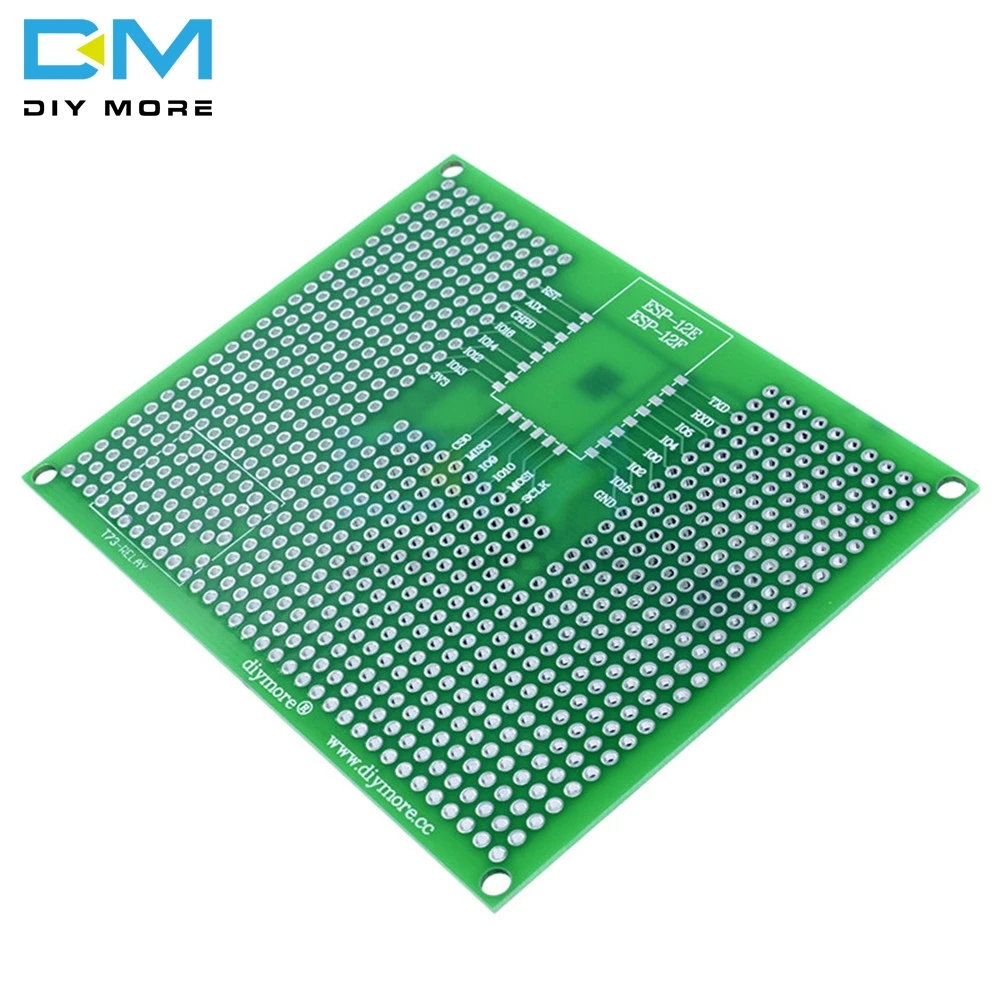 7x9 см 70X90 мм Прототип PCB макетная плата для ESP8266 ESP-12F ESP-12E ESP12 ESP32 ESP-32S двухсторонний Прототип PCB