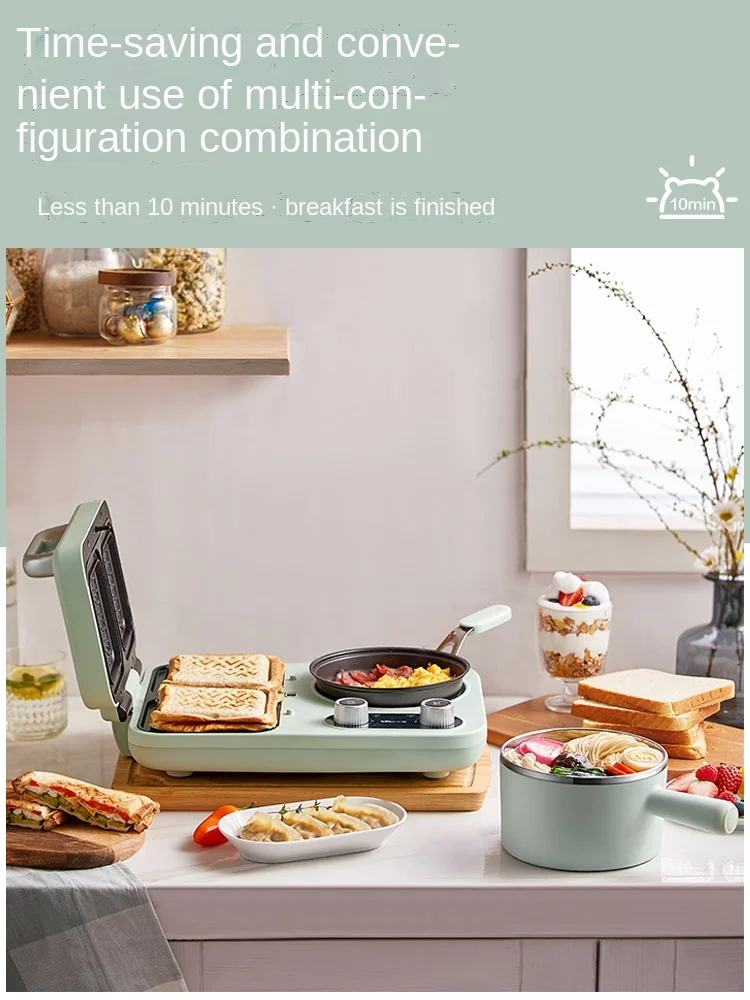 

FQ Household Small Light Food Machine Multi-Function Toast Toaster