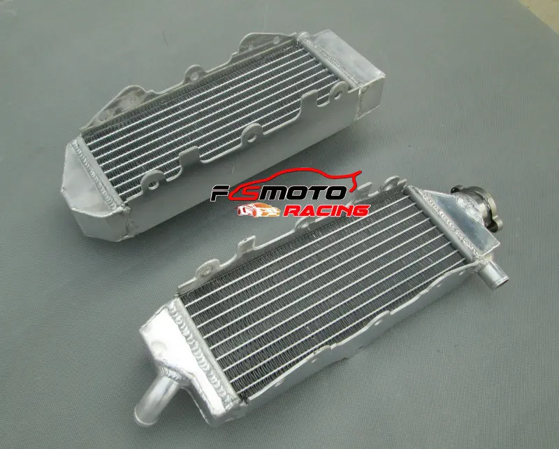 L &amp R для SUZUKI RM250 RM 250 1991-1992 91 92 алюминиевый гоночный радиатор