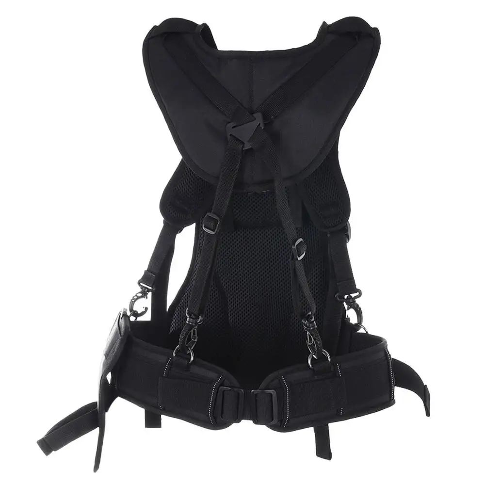 Многофункциональный комплект PULUZ с двойными плечами Мягкий ремень поясной