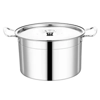 soup pot stainless steel pot stew pot soup home induction cooker pot with lid lard tank spice tank pot miso instant pot kitchen