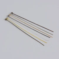 200pcslot metal ball head pins needles for handmade diy jewelry making accessories earring headpins findings