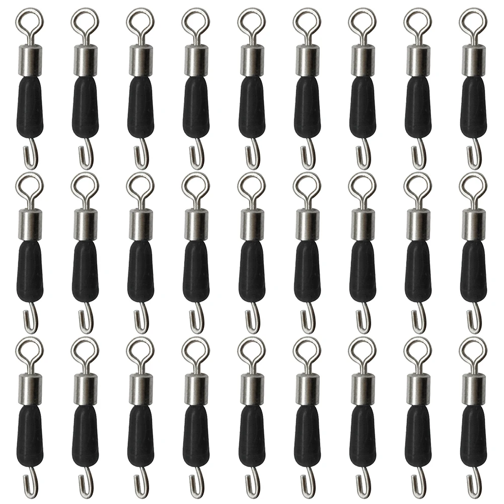 

30 шт. рыболовные соединительные крючки, восьмиобразные шарикоподшипники, Аксессуары для рыбалки на открытом воздухе