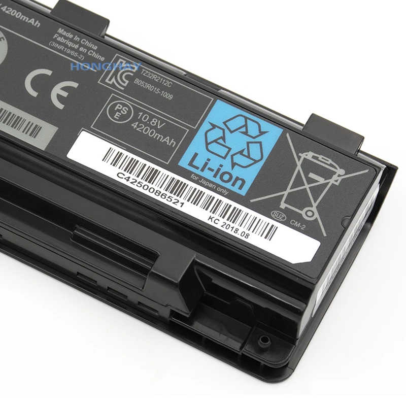 Оригинальный аккумулятор HONGHAY PA5024U для Toshiba Satellite C800 C850 C870 L800 L830 L855 L870|battery for