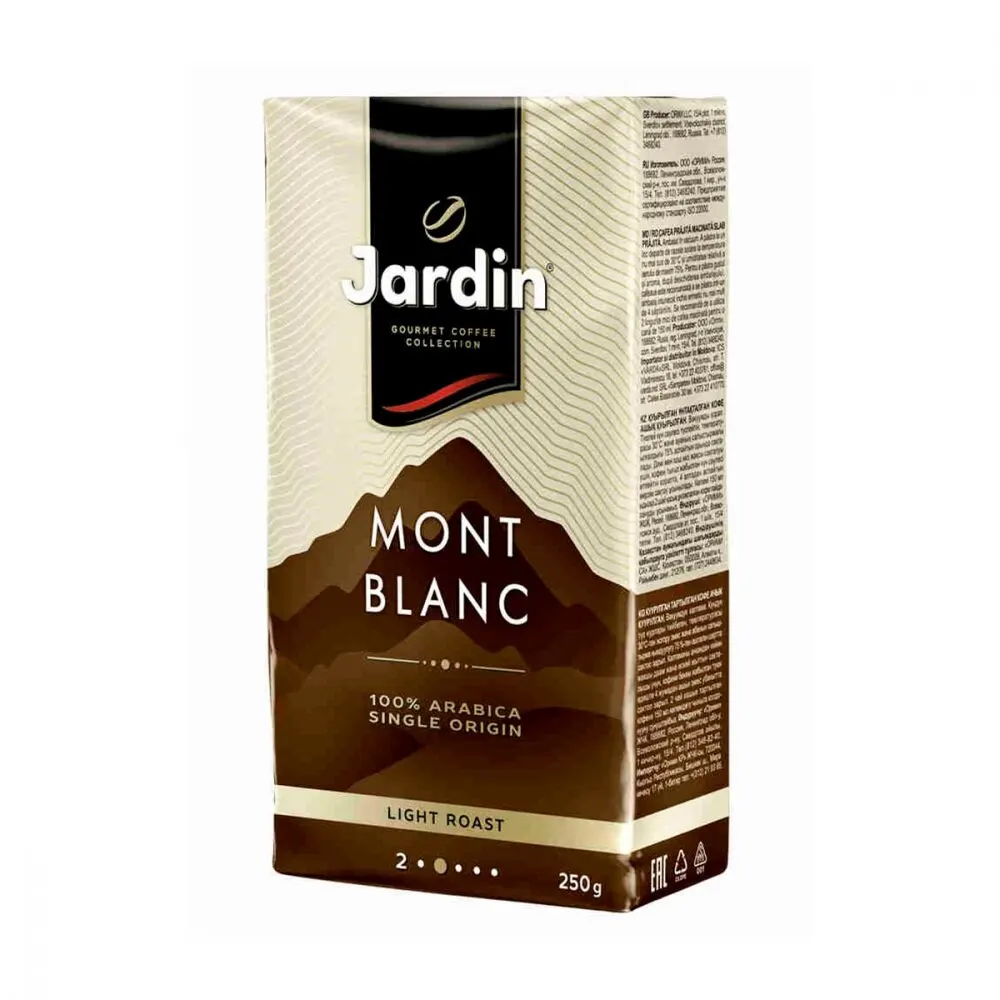 Кофе Jardin &quotMont Blanc&quot молотый 250 гр | Продукты