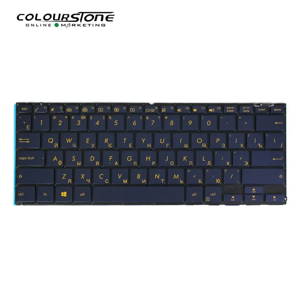 Клавиатура для ноутбука Asus ZenBook Flip S UX370 UX370U UX370UA U370 Q325U черная с русской раскладкой