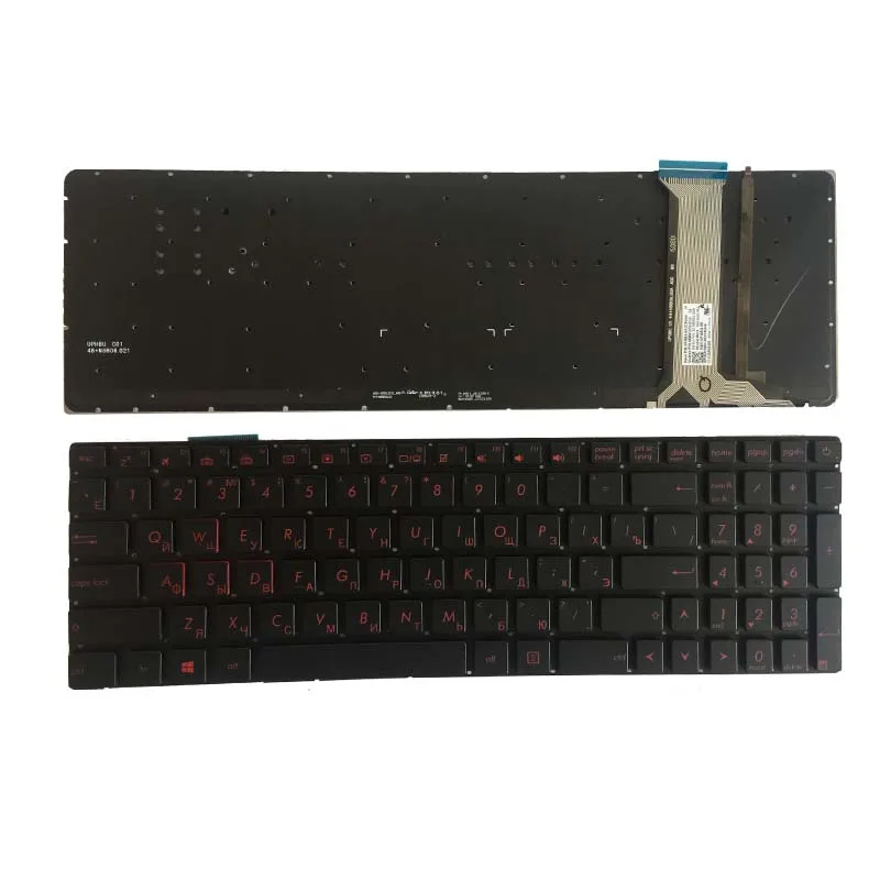 Русская клавиатура для ноутбука ASUS GL552 GL552J GL552JX GL552V GL552VL GL552VW N751 N751J N751JK N751JX G551VW с