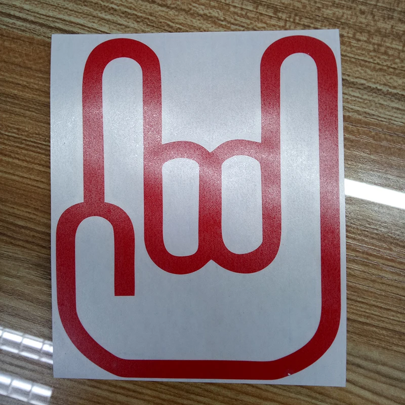 Рок на рокер Ручной знак автомобильный Стайлинг автомобиля Стикеры виниловые