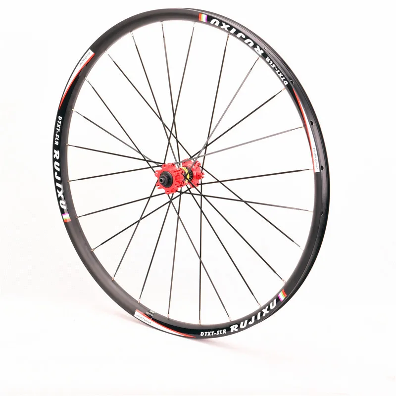 Колесная пара для горного велосипеда 4 подшипника 6 отверстий эксцентрик 7 8 9 10 11