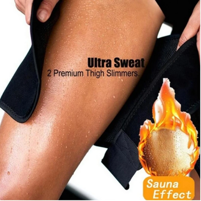 Визуально уменьшающие ногу формирователь сауна пот бедра триммеры теплые