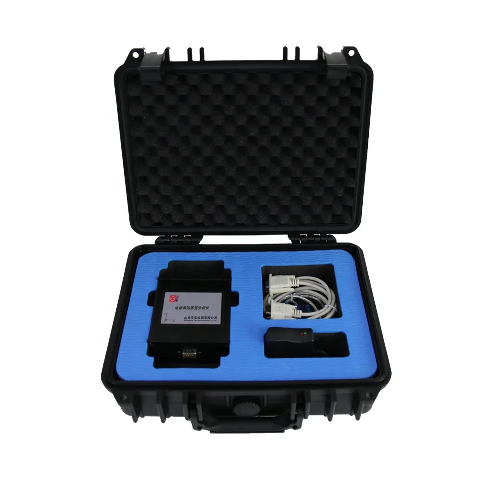 

Elevator lift vibration analyzer