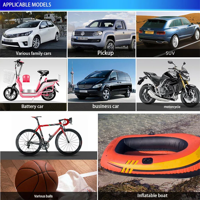 260PSI автомобильный воздушный насос DC 12 В портативный Электрический мини для