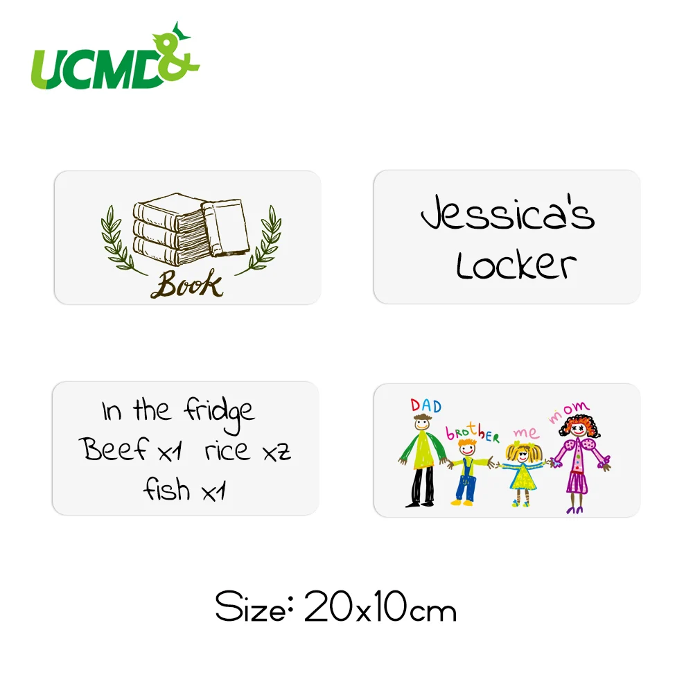 Магнитная стираемая наклейка с именем Многоразовые Детские игрушки для