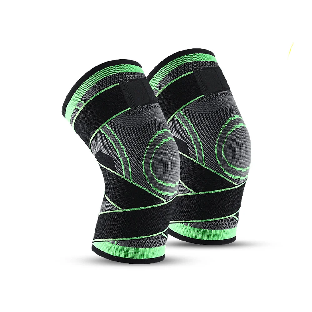

MINOANS 1PC Sport Kneepad Men Women Pressurized Elastic Knee Pads for Support Fitness Gear Basketball Volleyball Brace Protector