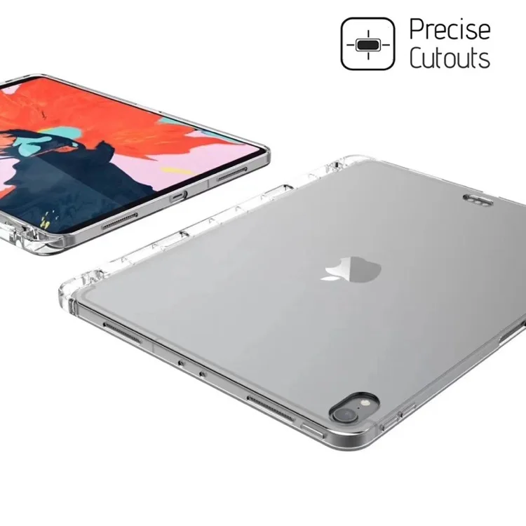Чехол для Apple iPad Pro 11& 12,9 силиконовый мягкий чехол для планшета из Уретанового термопластика, совместим с Apple Pencil