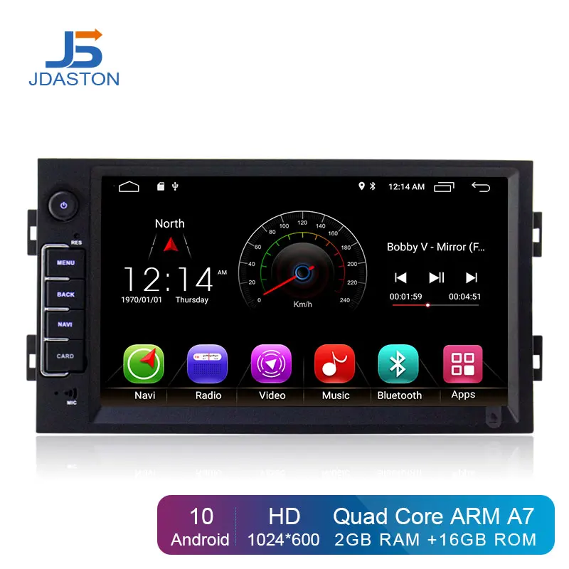 JDASTON Android 10 автомобильный DVD плеер для Peugeot 308/308s 2013 2014 2015 2016 2017 GPS навигация 1Din