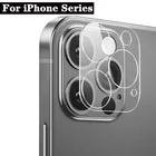 Защита для объектива камеры для iPhone 12 11 Pro Max X XR XS MAX, защитная пленка для экрана камеры для iPhone 13Pro Max 12Mini 12 Pro, стекло для объектива