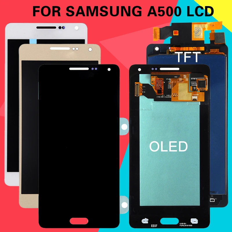 Dinamico A500 ЖК дисплей для Samsung Galaxy A5 2015 сенсорный экран дигитайзер A500FU A500F сборки