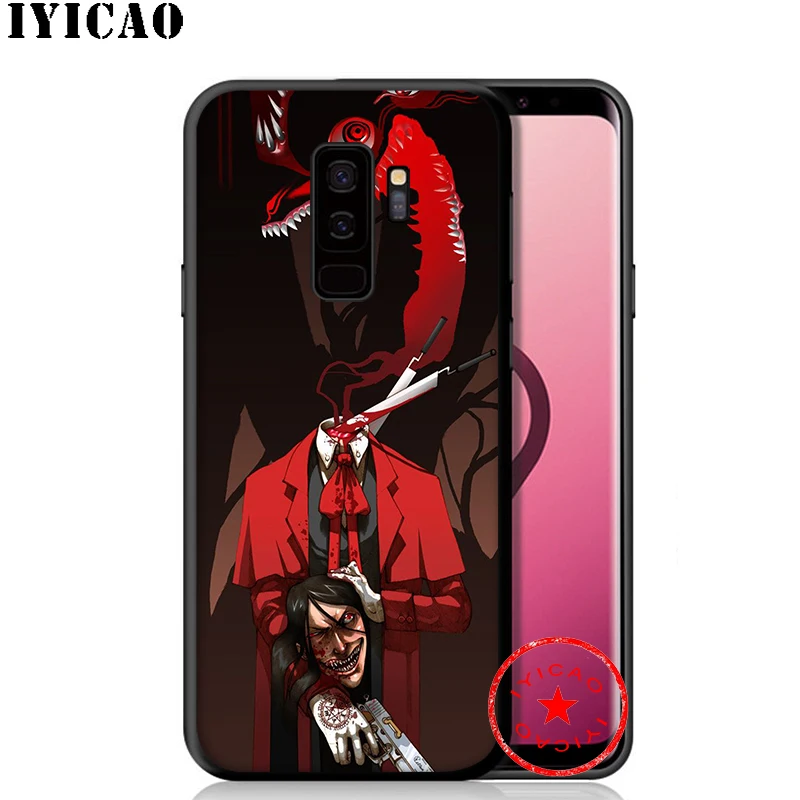 IYICAO Hellsing Alucard Soft Phone Case for Samsung Galaxy S10e S10 S9 S8 Plus S6 S7 Edge Note 10 9 8 |