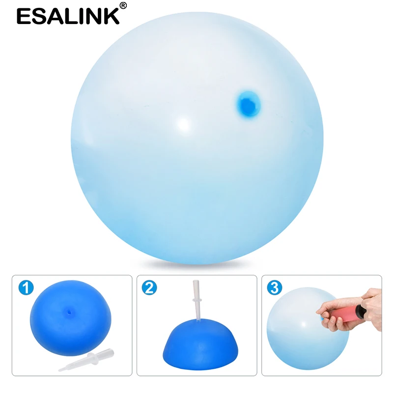ESALINK детский открытый мягкий воздушный наполненный водой пузырьковый шар