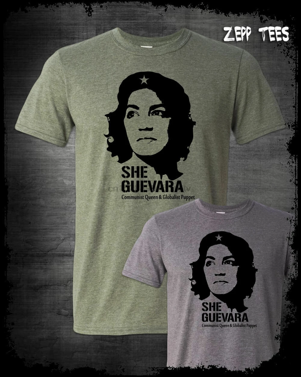 

She Guevara T-Shirt Ocasio Cortez Socialist Communist Leftist MAGA Trump 2020