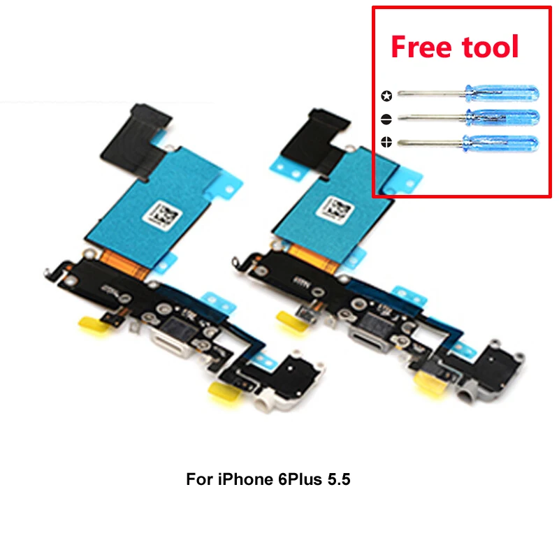Для iPhone 6 Plus 6S зарядное устройство зарядный порт док станция USB разъем гибкий
