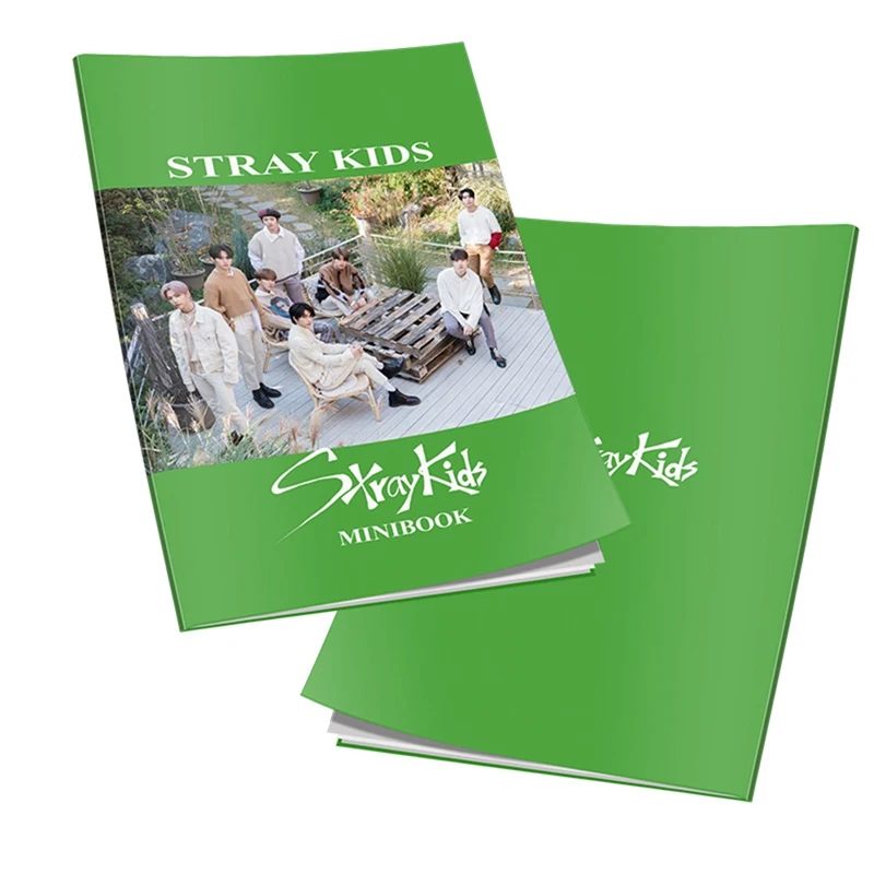 

EXO SEVENTEEN TWICE Stray Kids Mini Photobook Photo Card Fans Collection Stationery Set