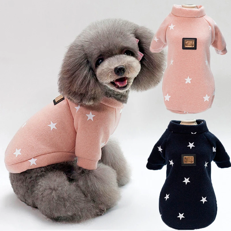 Толстовки для собак зимняя одежда куртка щенков наряд питомца кошек костюм