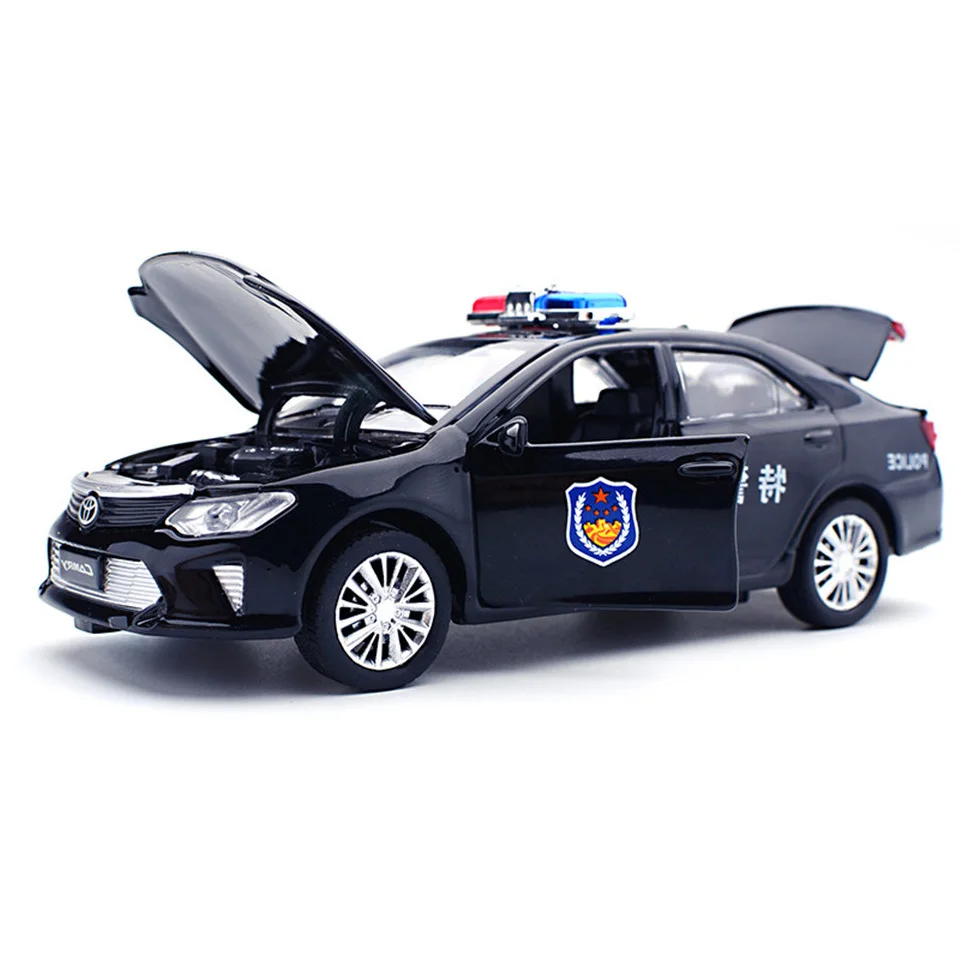 Горячая литая модель автомобиля 1:32 Camry мигающий светильник звук детские